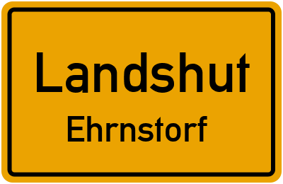 Straßenverzeichnis Landshut Ehrnstorf