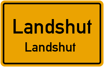 Straßenverzeichnis Landshut Landshut