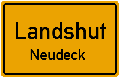 Straßenverzeichnis Landshut Neudeck