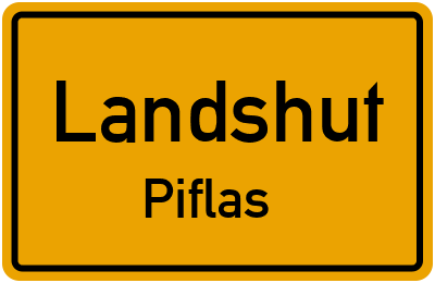 Straßenverzeichnis Landshut Piflas