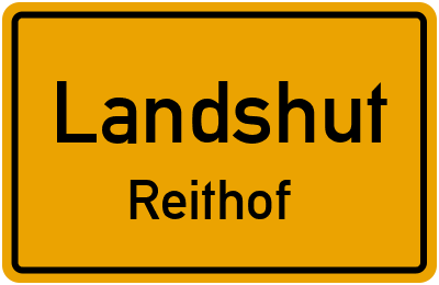 Straßenverzeichnis Landshut Reithof