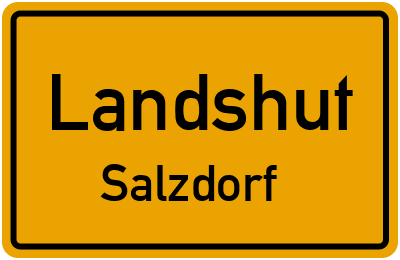Straßenverzeichnis Landshut Salzdorf