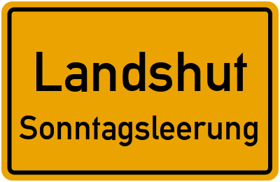 Briefkastenleerung am Sonntag in Landshut