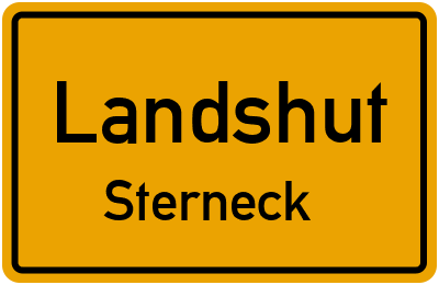 Straßenverzeichnis Landshut Sterneck