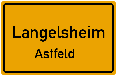 Straßenverzeichnis Langelsheim Astfeld