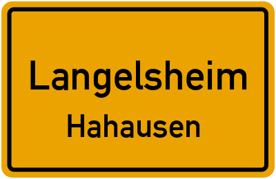 Straßenverzeichnis Langelsheim Hahausen