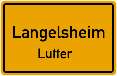Straßenverzeichnis Langelsheim Lutter