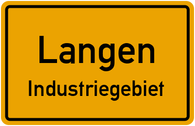 Straßenverzeichnis Langen Industriegebiet