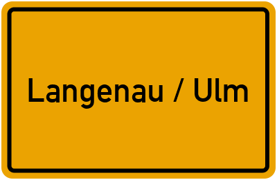 Branchenbuch Langenau / Ulm, Baden-Württemberg