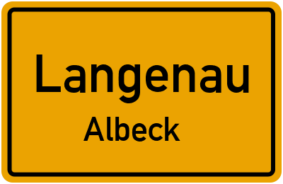 Straßenverzeichnis Langenau Albeck