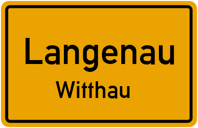 Straßenverzeichnis Langenau Witthau