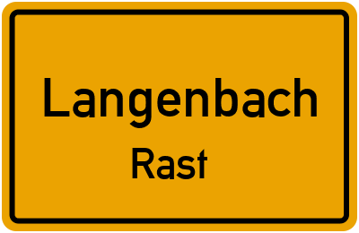 Straßenverzeichnis Langenbach Rast