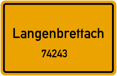 74243 Langenbrettach