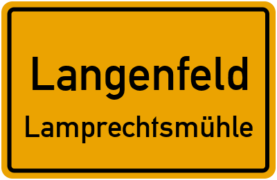Straßenverzeichnis Langenfeld Lamprechtsmühle