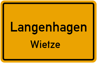 Straßenverzeichnis Langenhagen Wietze