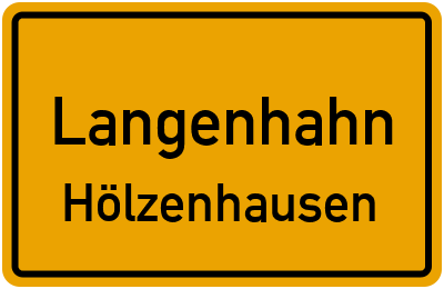 Straßenverzeichnis Langenhahn Hölzenhausen