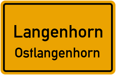 Straßenverzeichnis Langenhorn Ostlangenhorn