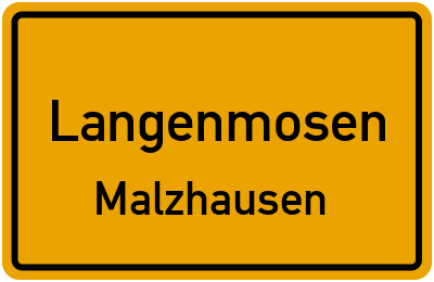 Straßenverzeichnis Langenmosen Malzhausen