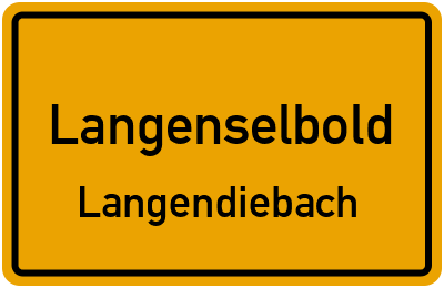 Straßenverzeichnis Langenselbold Langendiebach