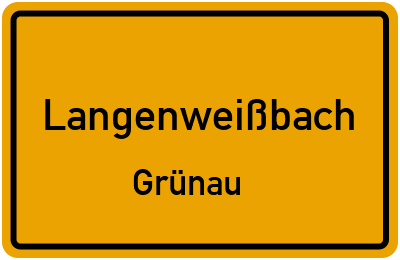 Straßenverzeichnis Langenweißbach Grünau