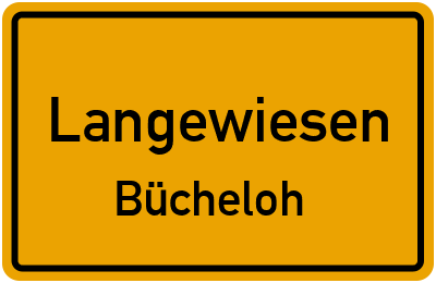 Straßenverzeichnis Langewiesen Bücheloh