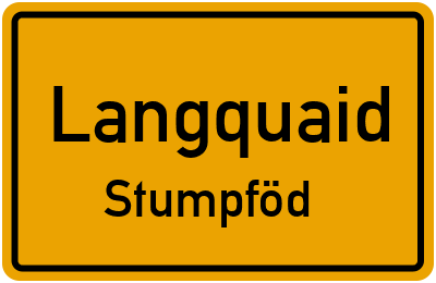 Straßenverzeichnis Langquaid Stumpföd