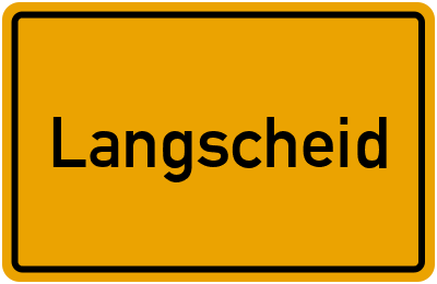 Langscheid in Rheinland-Pfalz
