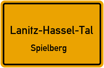 Straßenverzeichnis Lanitz-Hassel-Tal Spielberg
