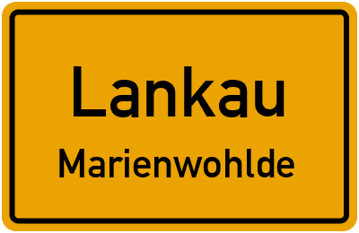 Straßenverzeichnis Lankau Marienwohlde