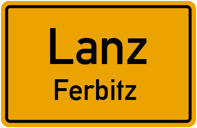 Straßenverzeichnis Lanz Ferbitz