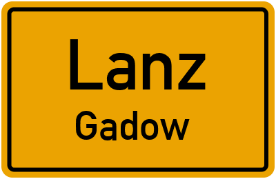 Straßenverzeichnis Lanz Gadow