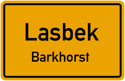 Straßenverzeichnis Lasbek Barkhorst