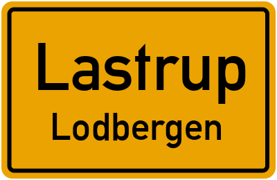 Straßenverzeichnis Lastrup Lodbergen