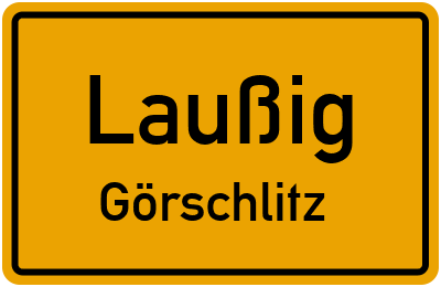 Straßenverzeichnis Laußig Görschlitz