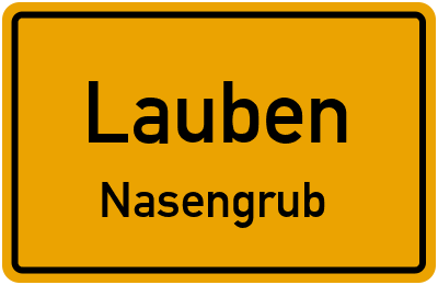 Straßenverzeichnis Lauben Nasengrub