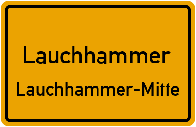 Straßenverzeichnis Lauchhammer Lauchhammer-Mitte