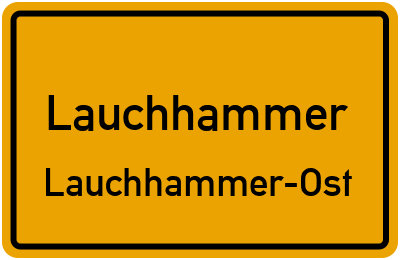 Straßenverzeichnis Lauchhammer Lauchhammer-Ost