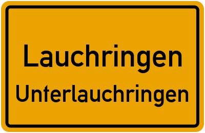 Straßenverzeichnis Lauchringen Unterlauchringen
