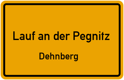 Straßenverzeichnis Lauf an der Pegnitz Dehnberg