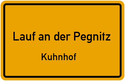 Straßenverzeichnis Lauf an der Pegnitz Kuhnhof