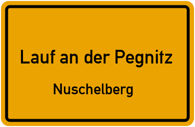 Straßenverzeichnis Lauf an der Pegnitz Nuschelberg