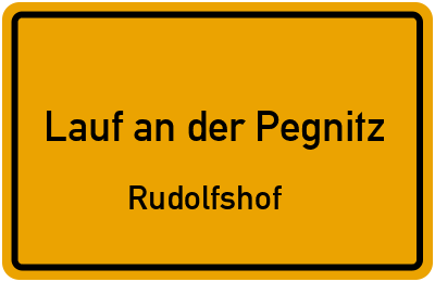 Straßenverzeichnis Lauf an der Pegnitz Rudolfshof