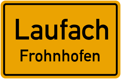 Straßenverzeichnis Laufach Frohnhofen