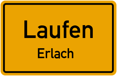 Straßenverzeichnis Laufen Erlach