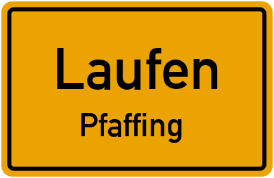 Straßenverzeichnis Laufen Pfaffing