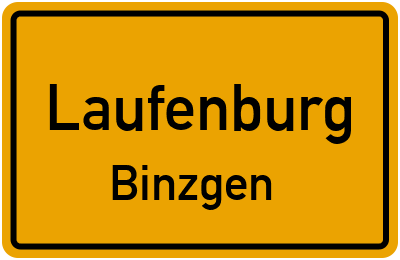 Straßenverzeichnis Laufenburg Binzgen