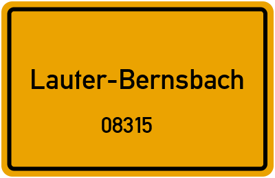 08315 Lauter-Bernsbach