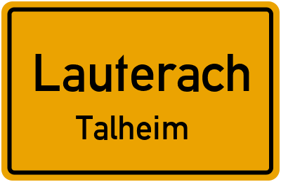 Straßenverzeichnis Lauterach Talheim