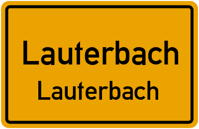 Straßenverzeichnis Lauterbach Lauterbach