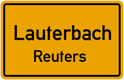 Straßenverzeichnis Lauterbach Reuters